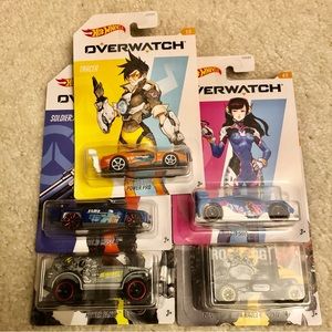 Hot Wheels Overwatch Vehicles (5)